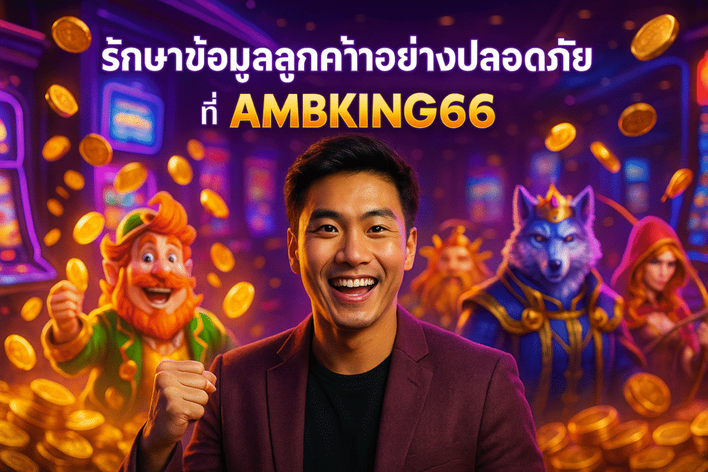 รักษาข้อมูลลูกค้าอย่างปลอดภัย ที่ AMBKING66