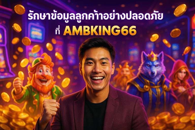 รักษาข้อมูลลูกค้าอย่างปลอดภัย ที่ AMBKING66